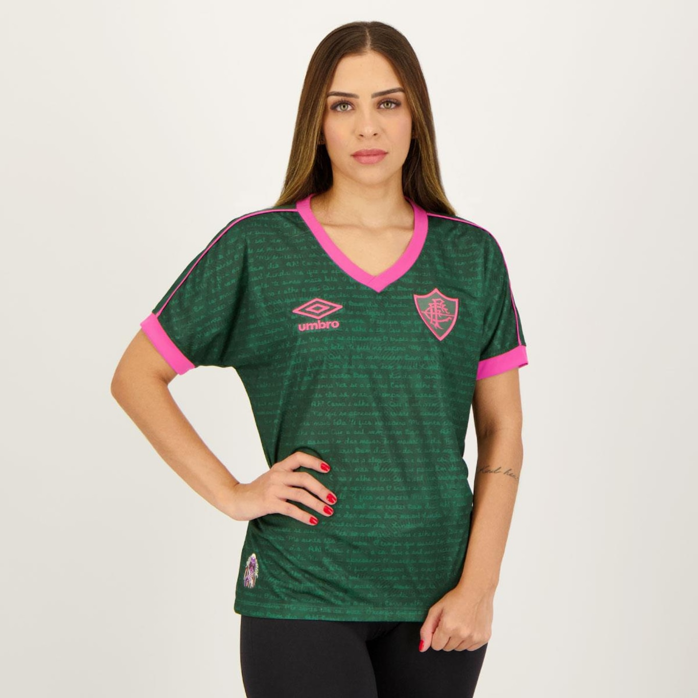 Camisa do Fluminense Iii 2023 Umbro - Feminina - Foto 1