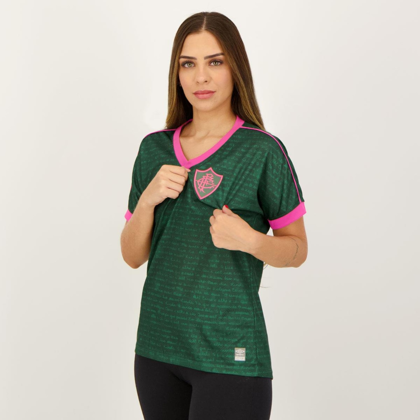 Camisa do Fluminense Iii 2023 Umbro - Feminina - Foto 2