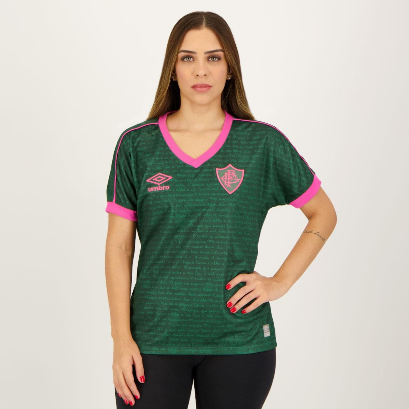 Camisa do Fluminense Iii 2023 Umbro - Feminina - Foto 5