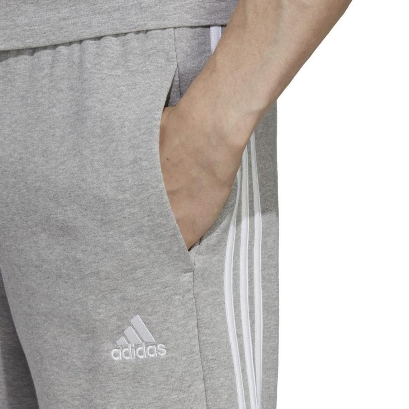 Shorts adidas Essentials 3-Stripes - Masculino - Foto 5