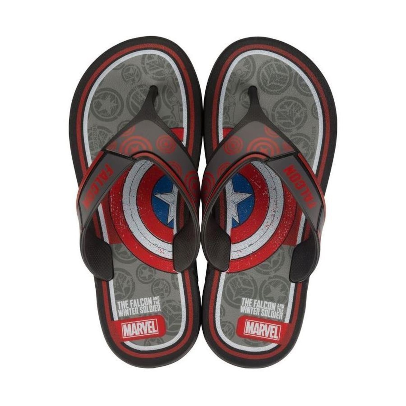 Chinelo Grendene Marvel Legado Super Flop - Infantil - Foto 2