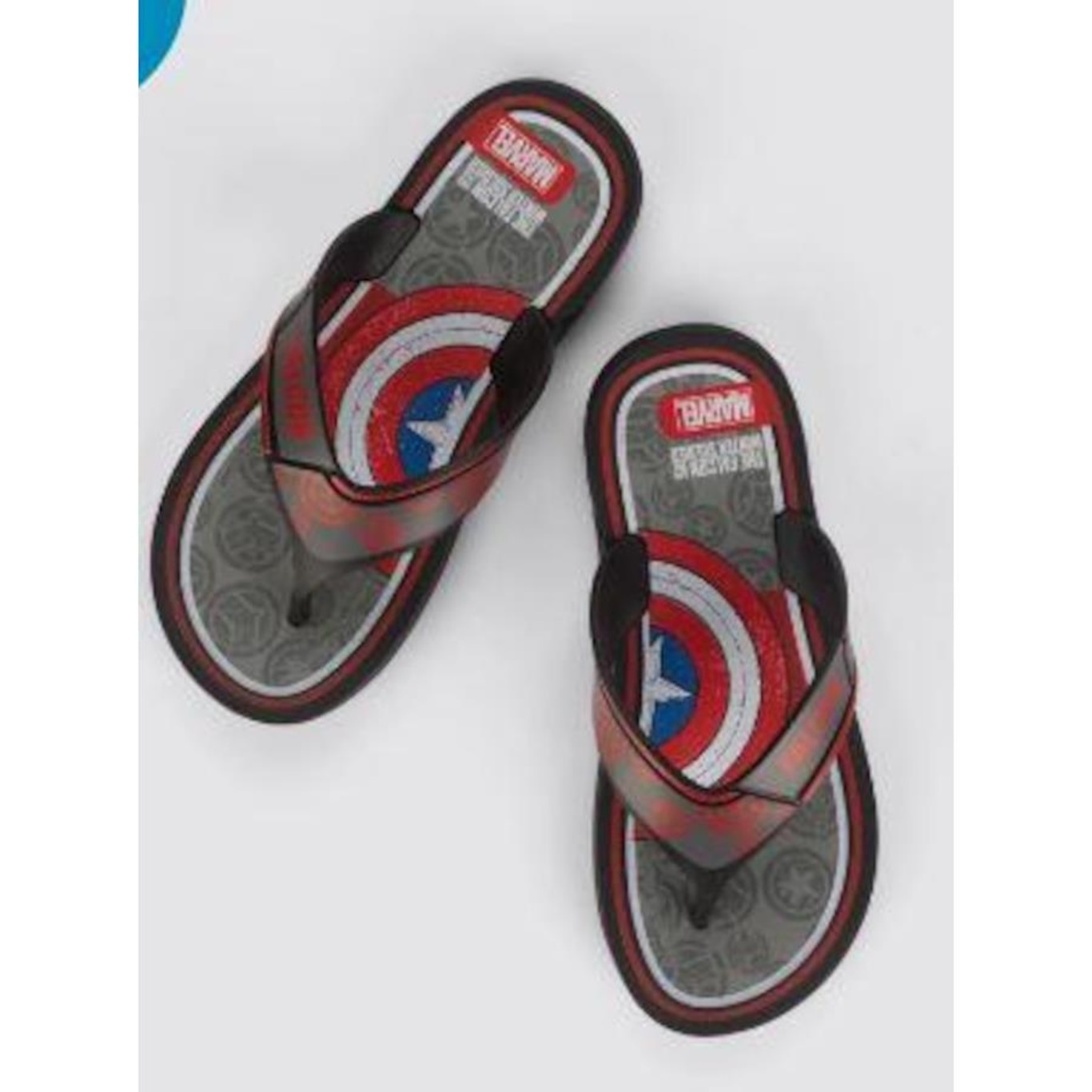 Chinelo Grendene Marvel Legado Super Flop - Infantil - Foto 3