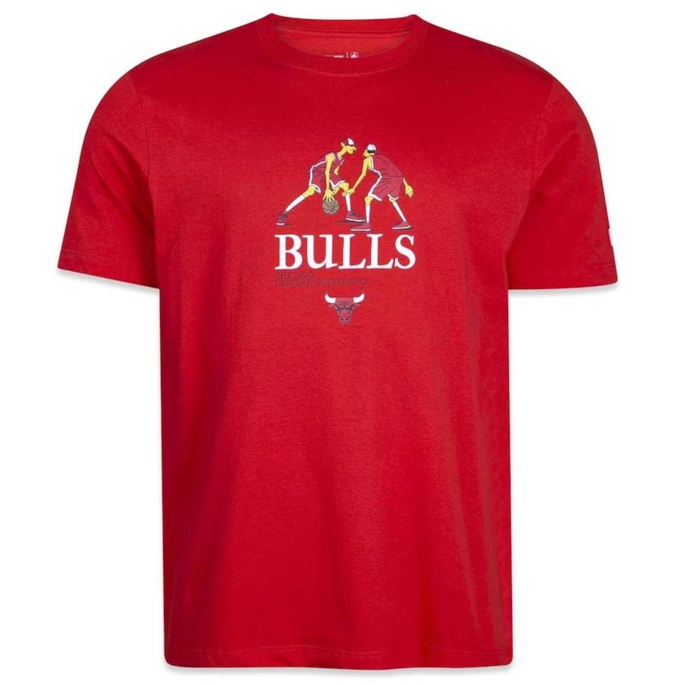 Camiseta New Era Nba Chicago Bulls Freestyle - Masculina - Foto 1