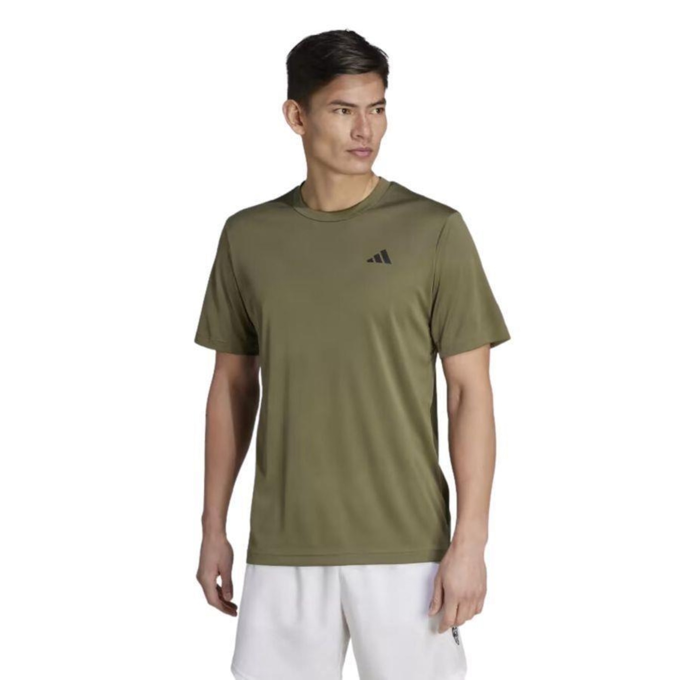 Camiseta adidas Train Essentials Seasonal Camo - Masculina - Foto 1