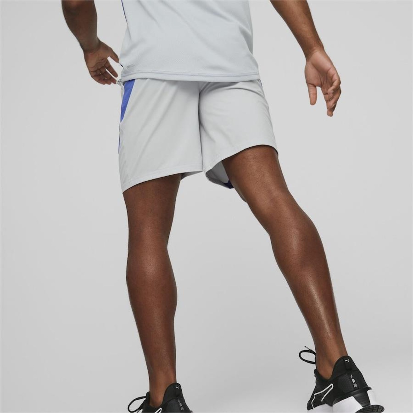 Shorts Fit 7 Stretch Woven Training Masculino, Cinza, PUMA