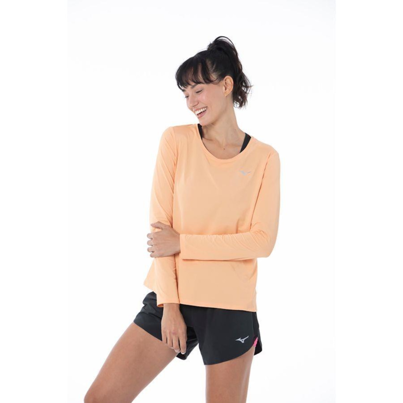 Camiseta Mizuno Pro Uv - Feminina - Foto 1