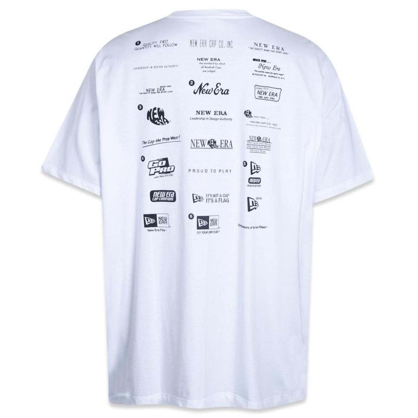 Camiseta New Era Plus Size Logos Historicos - Masculina - Foto 2