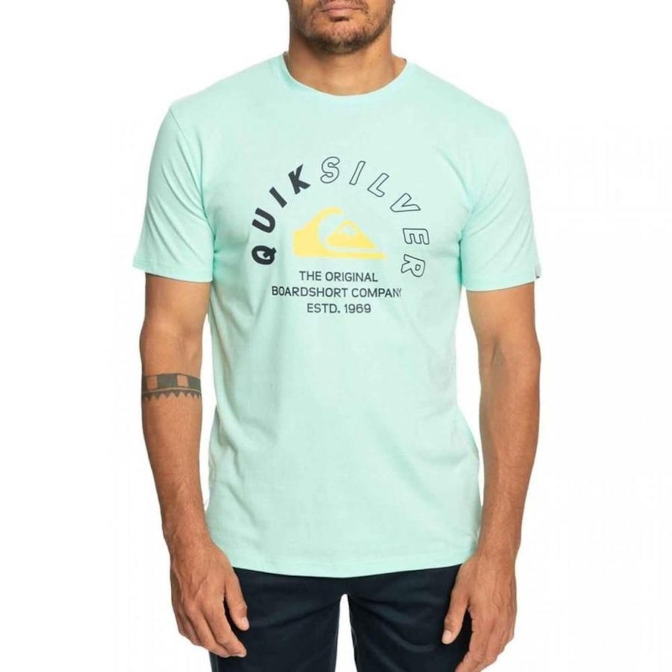 Camiseta Quiksilver Mixed Signals - Masculina - Foto 1