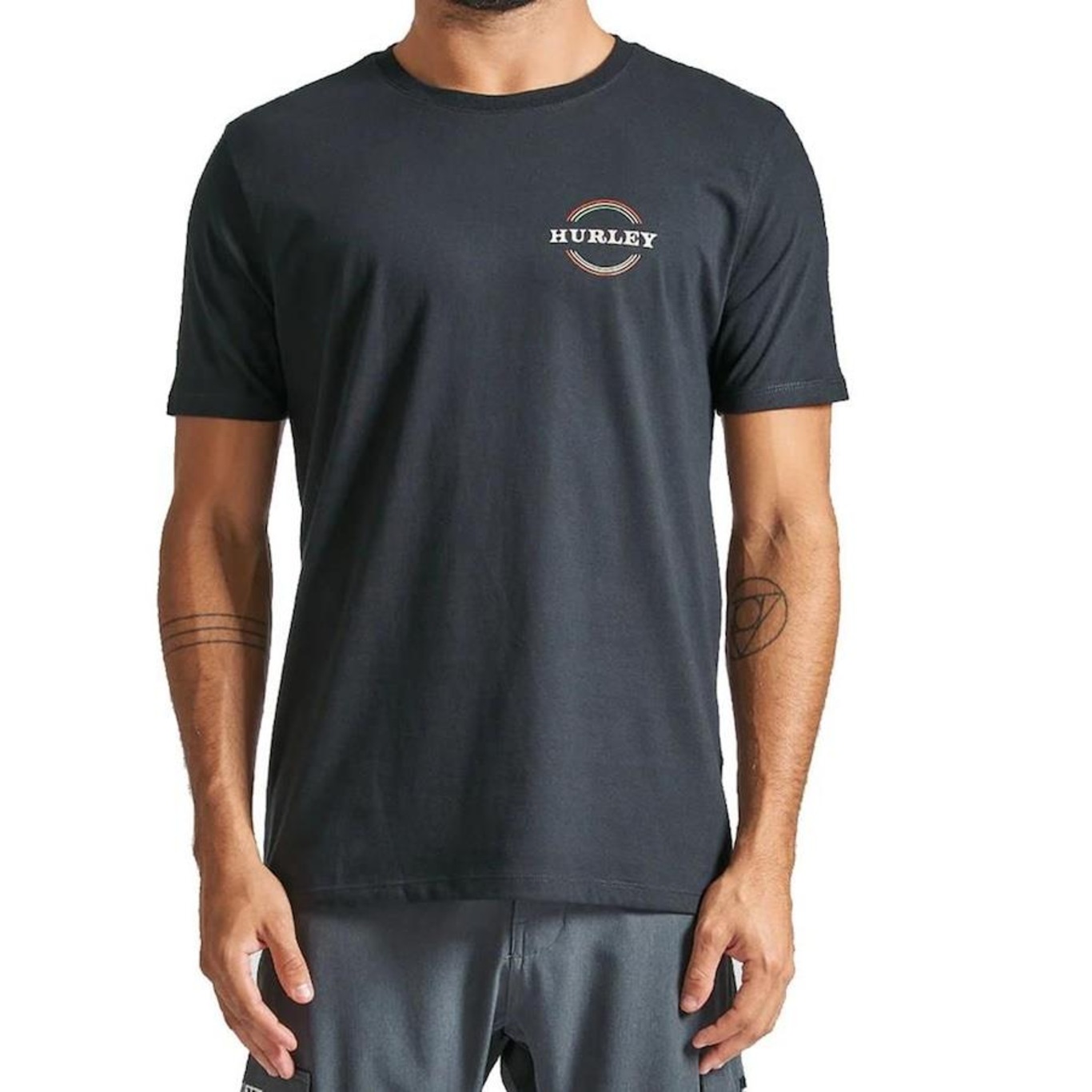 Camiseta Hurley Silke Roots - Masculina - Foto 1