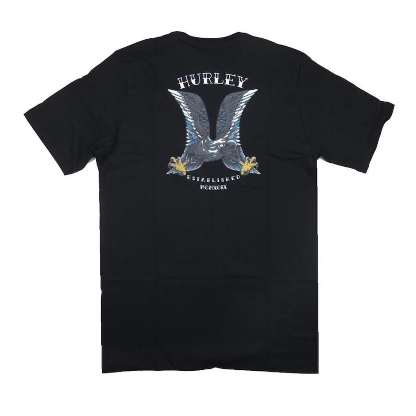 Camiseta Hurley Silkm Eagle - Masculina - Foto 3