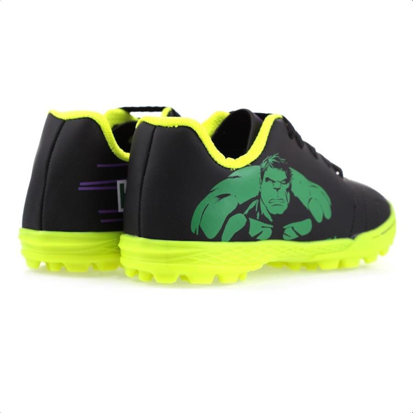 Chuteira Society Dray Marvel 4088 Hulk - Infantil - Foto 4