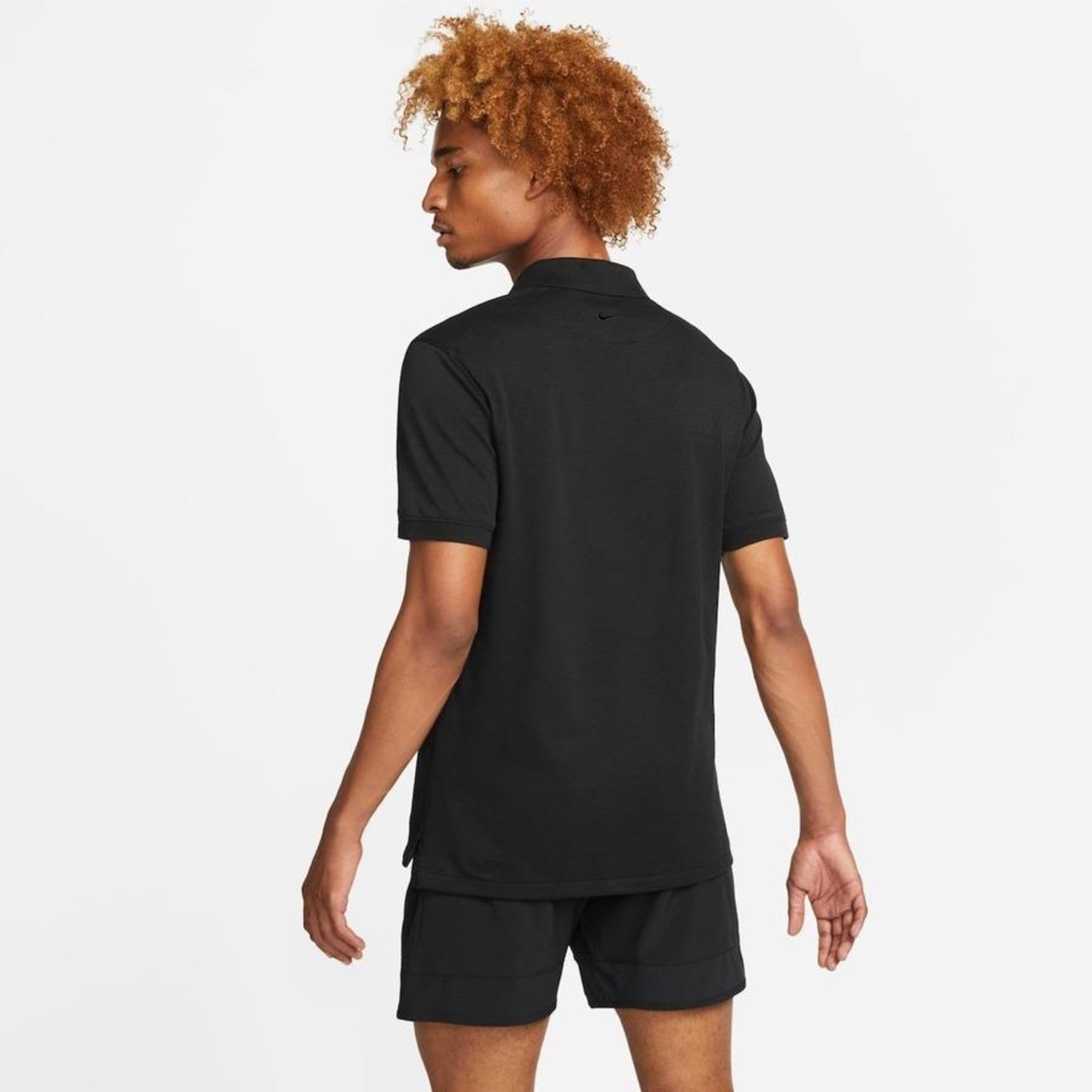 Black nike sale polo