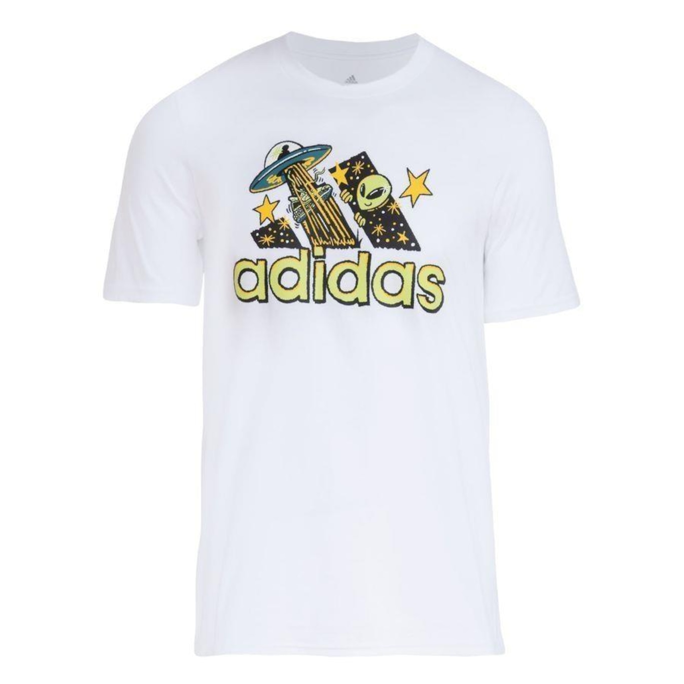 Camiseta adidas Doodle F T - Masculina - Foto 1