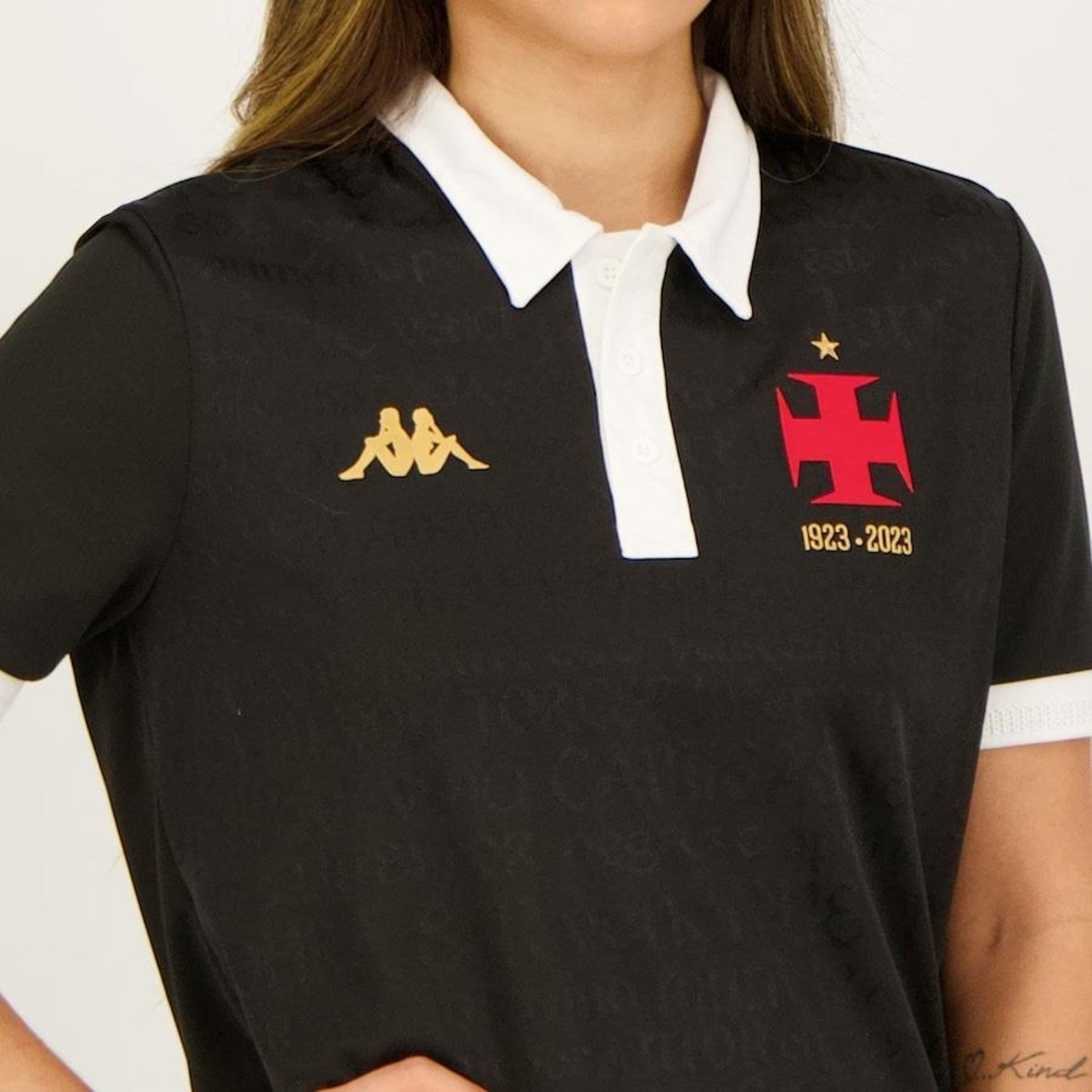 Camisa do Vasco III 2023 Kappa - Feminina - Foto 4