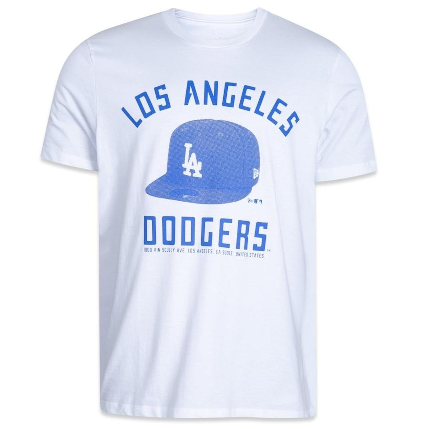 Camiseta New Era Mlb Los Angeles Dodgers All Building - Masculina - Foto 1