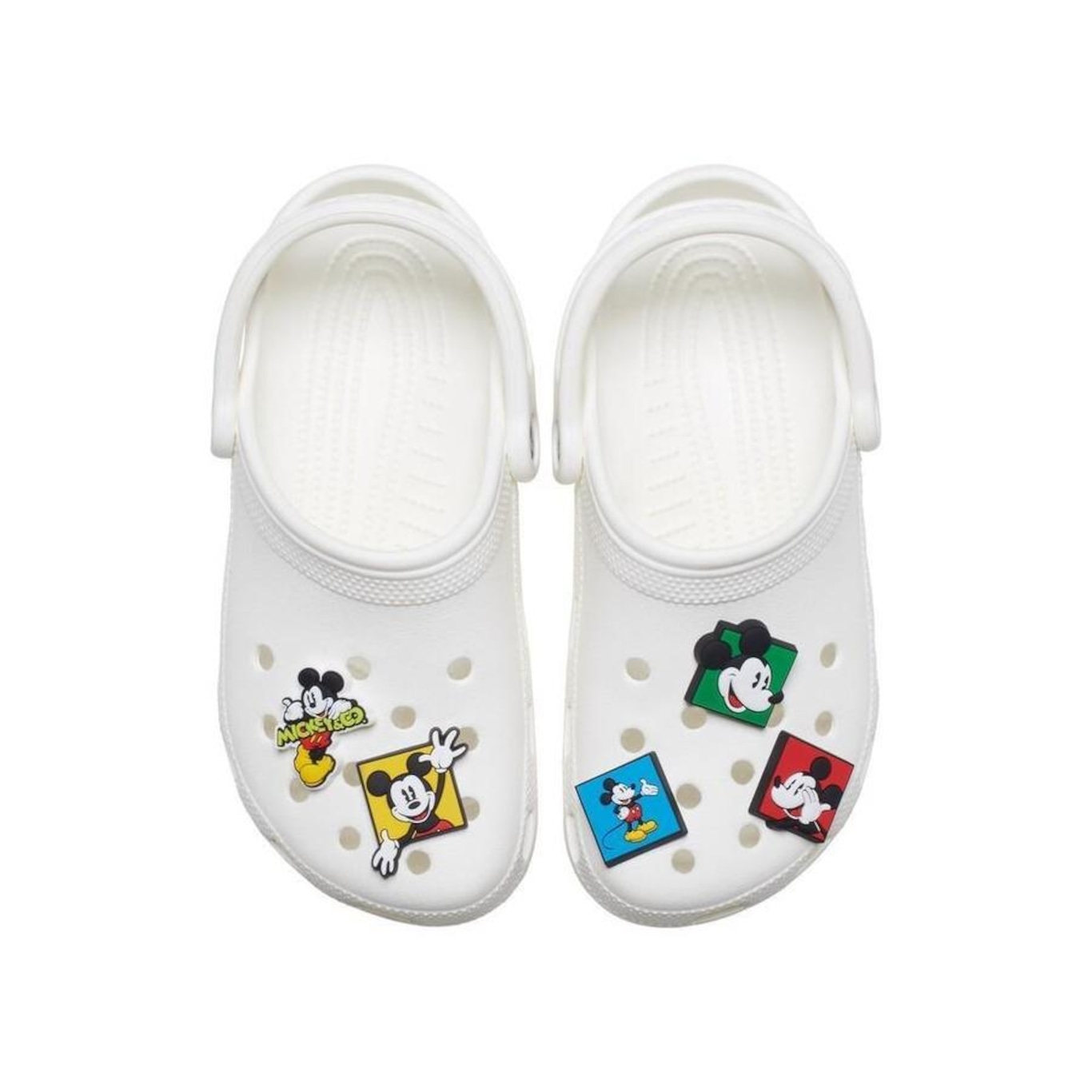 Jibbitz Crocs 90''''S Mickey Pack com 5 Peças - Unissex - Foto 2