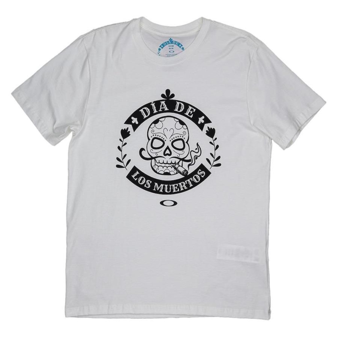 Camiseta Oakley Dia de Los Muertos Skull Graphic Tee - Masculina - Foto 1