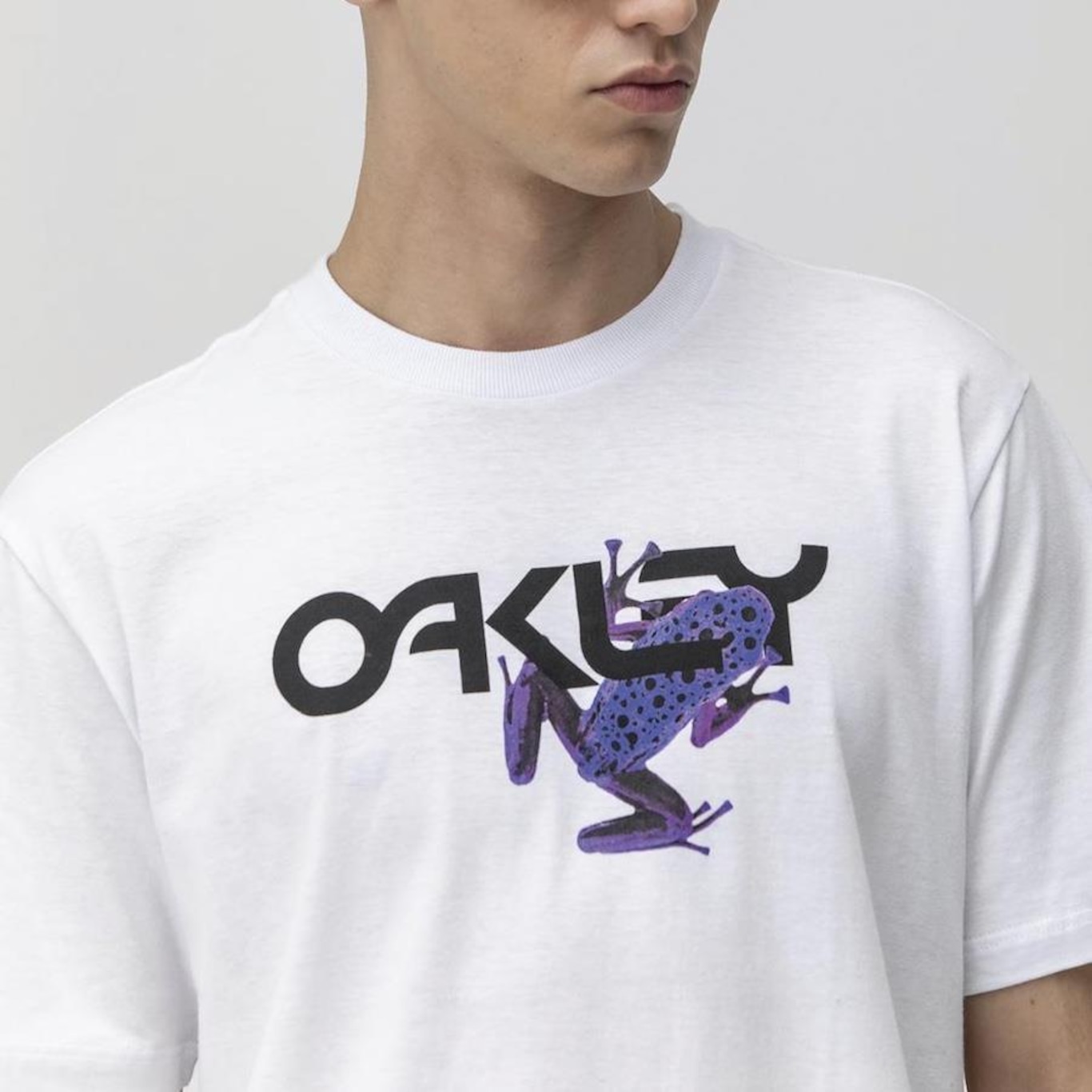 Camiseta Oakley Frog Big Graphic Tee - Masculina - Foto 5