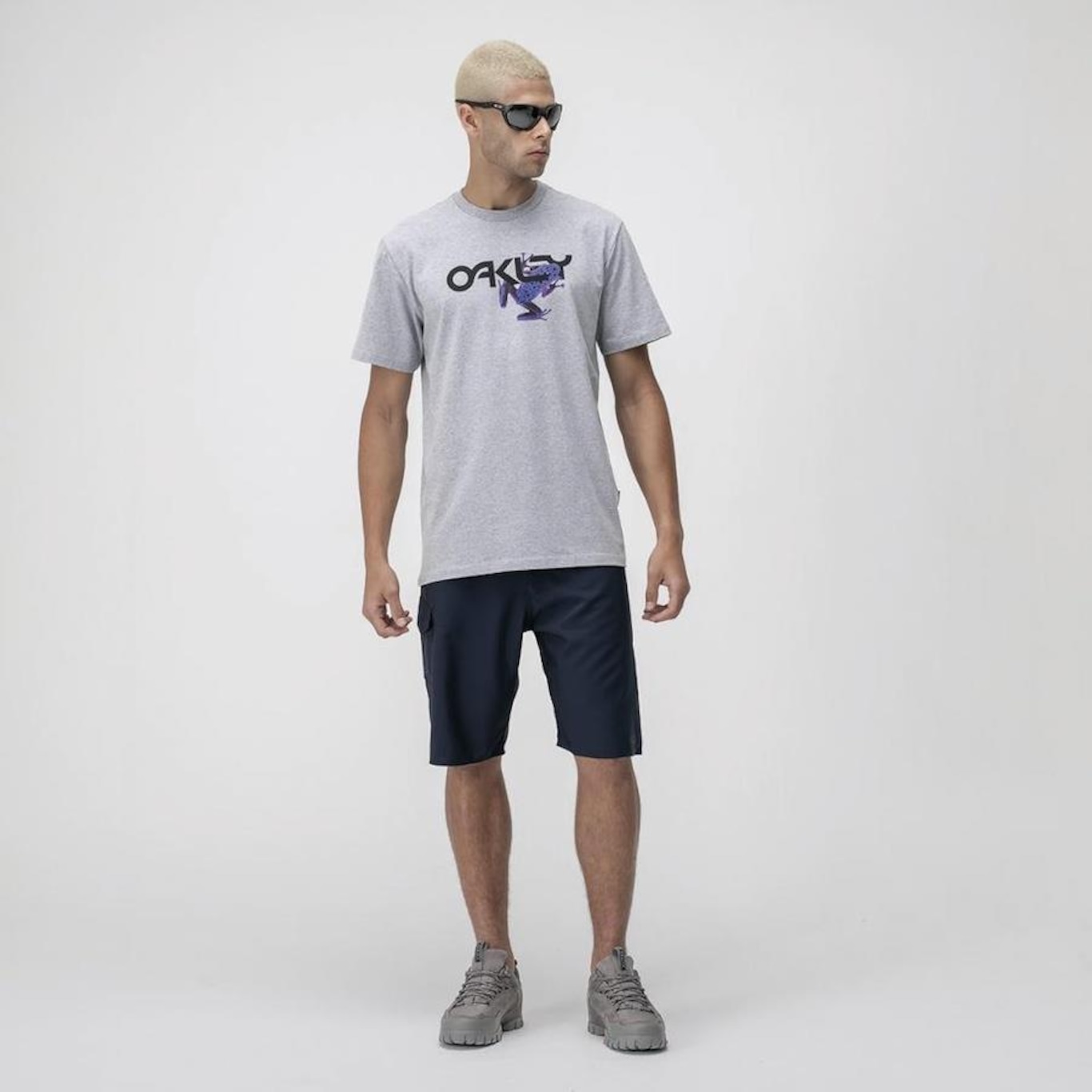 Camiseta Oakley Frog Big Graphic Tee - Masculina - Foto 2