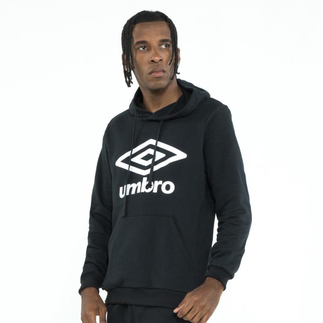 Blusão com Capuz Umbro Essential - Masculino - Foto 1