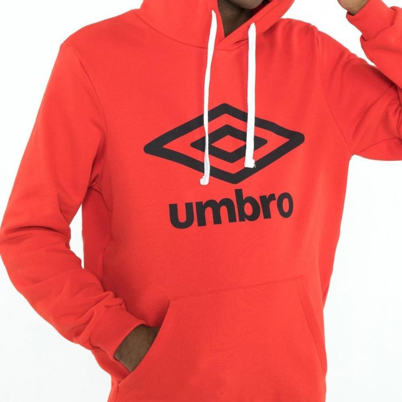 Blusão com Capuz Umbro Essential - Masculino - Foto 3