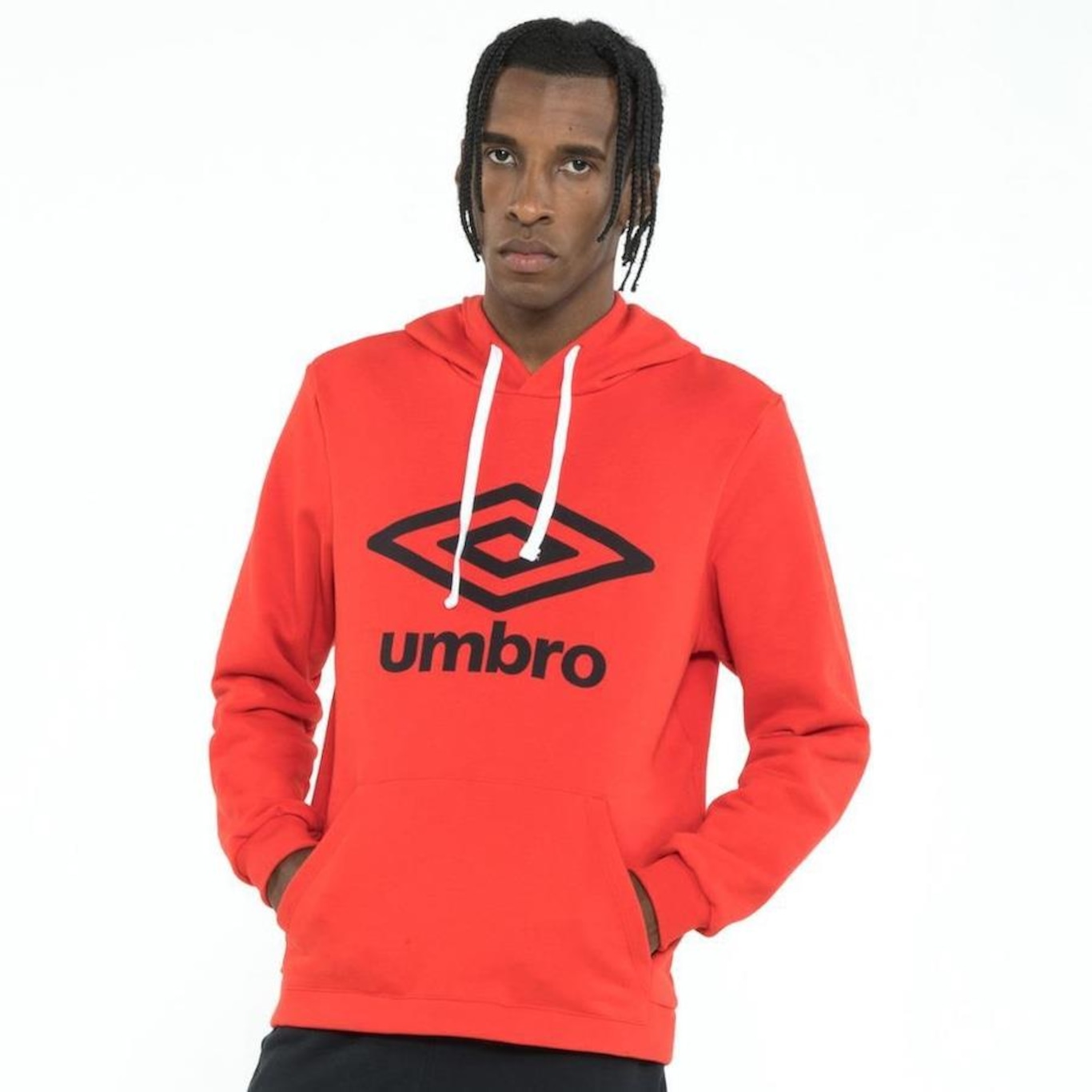 Blusão com Capuz Umbro Essential - Masculino - Foto 4