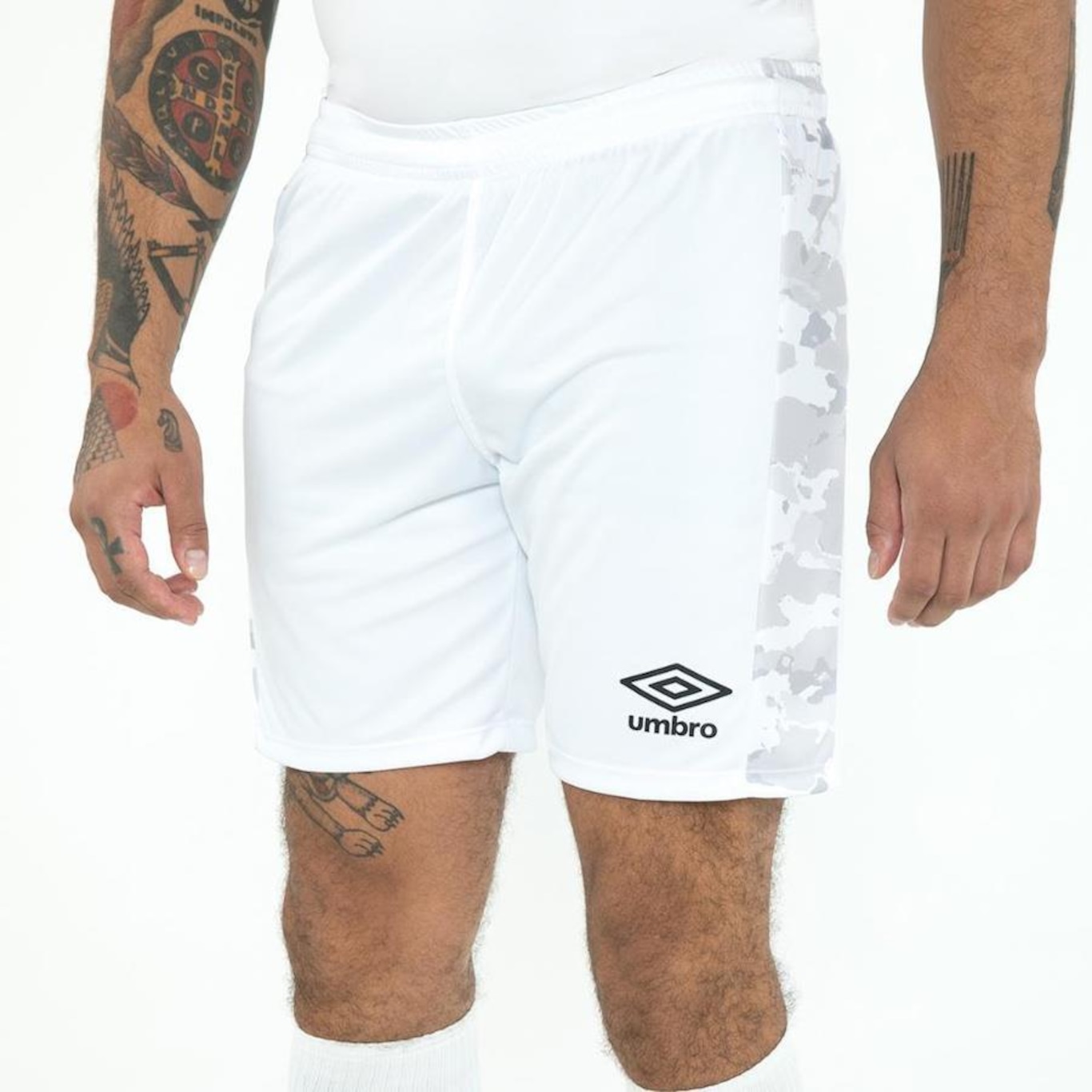 Calção Umbro Camuflagem - Masculino - Foto 3