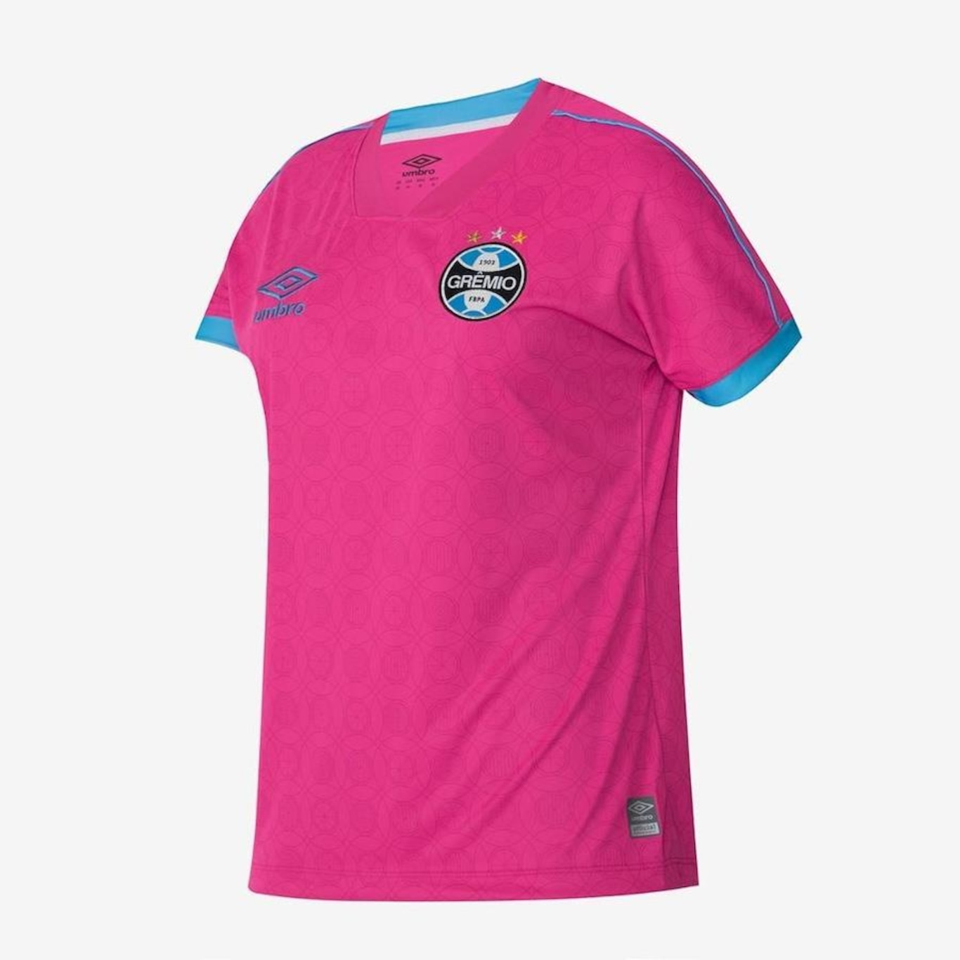 Camisa do Grêmio Outubro Rosa 2023 Umbro - Feminina - Foto 2