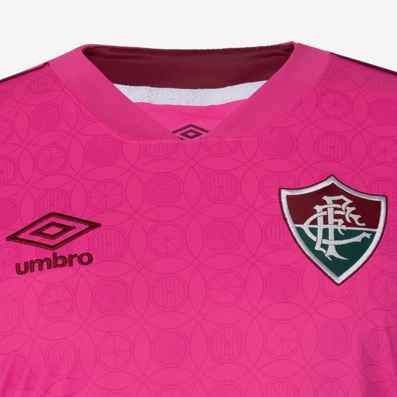 Camisa do Fluminense Outubro Rosa 2023 Umbro - Masculina - Foto 4