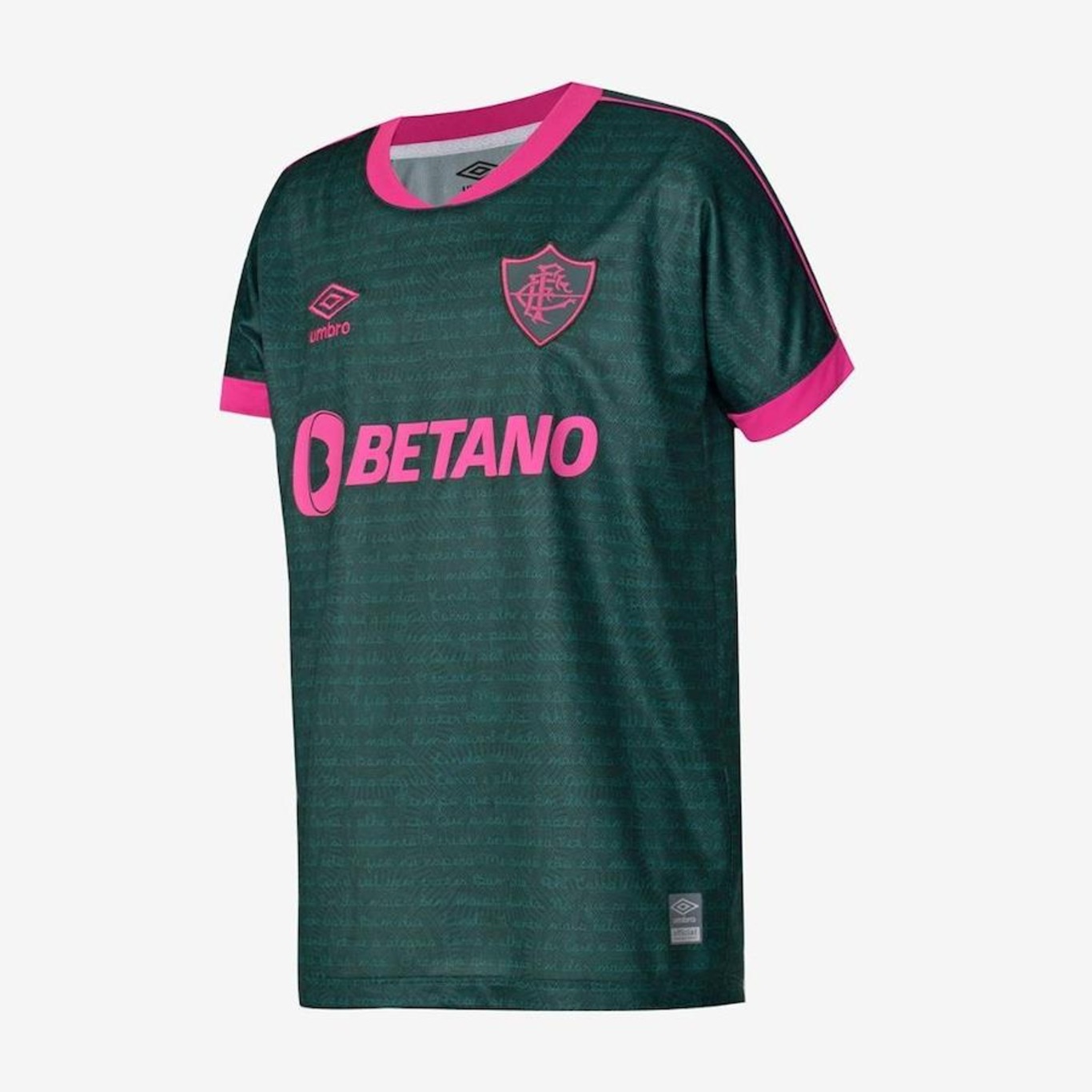 Camisa do Fluminense Of.3 2023 Umbro - Infantil - Foto 2