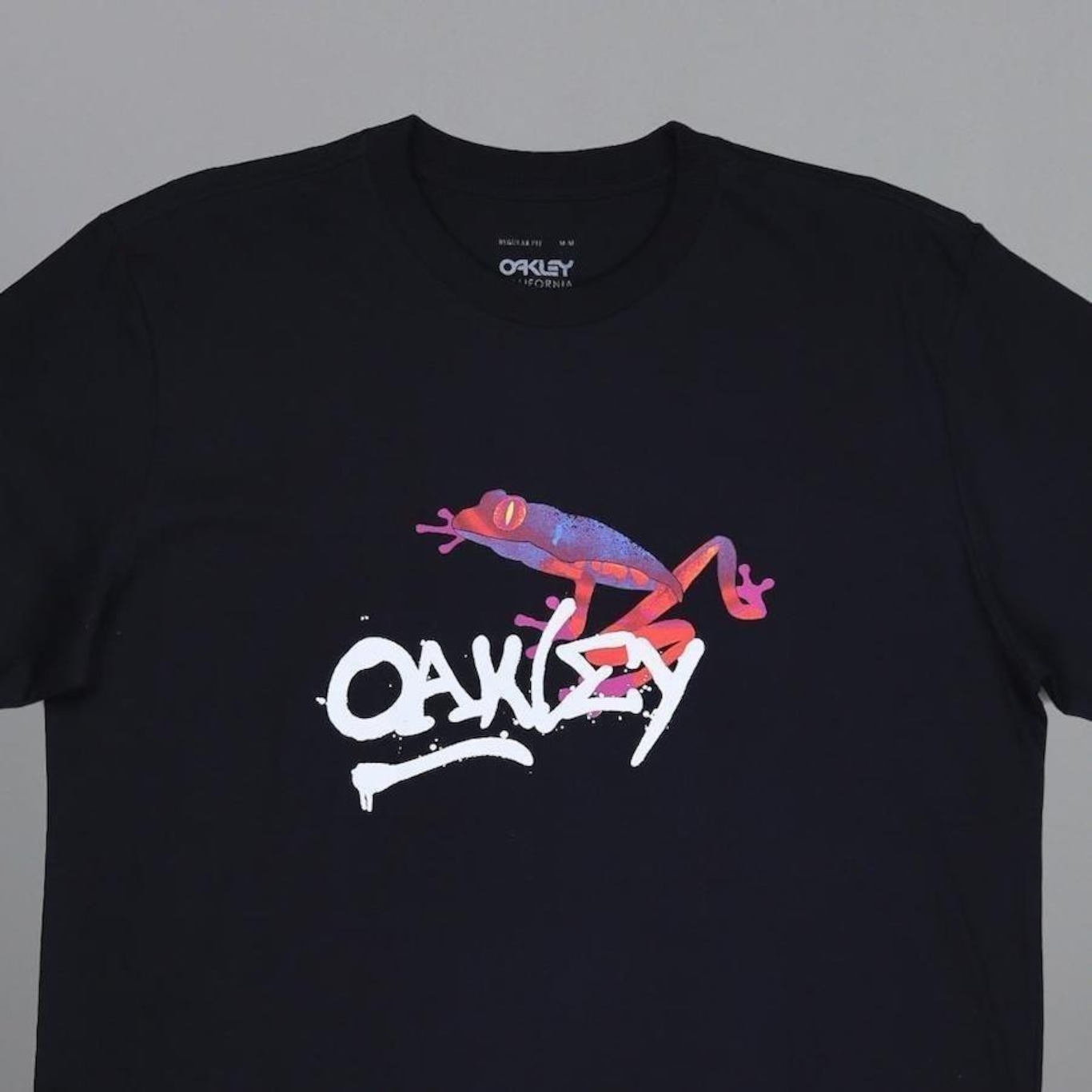 Camiseta Oakley Frog Graphic Masculina - Mescla