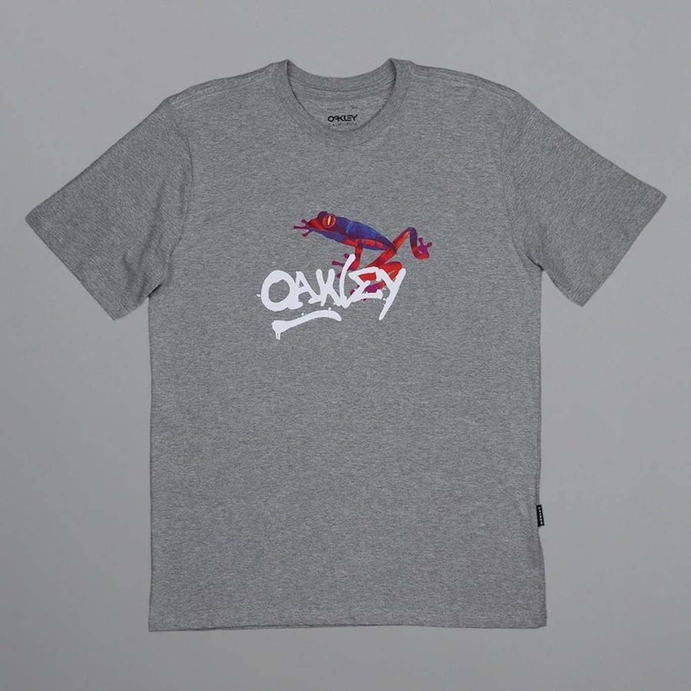 Camiseta Oakley Finger Print Logo Vermelha - Compre Agora