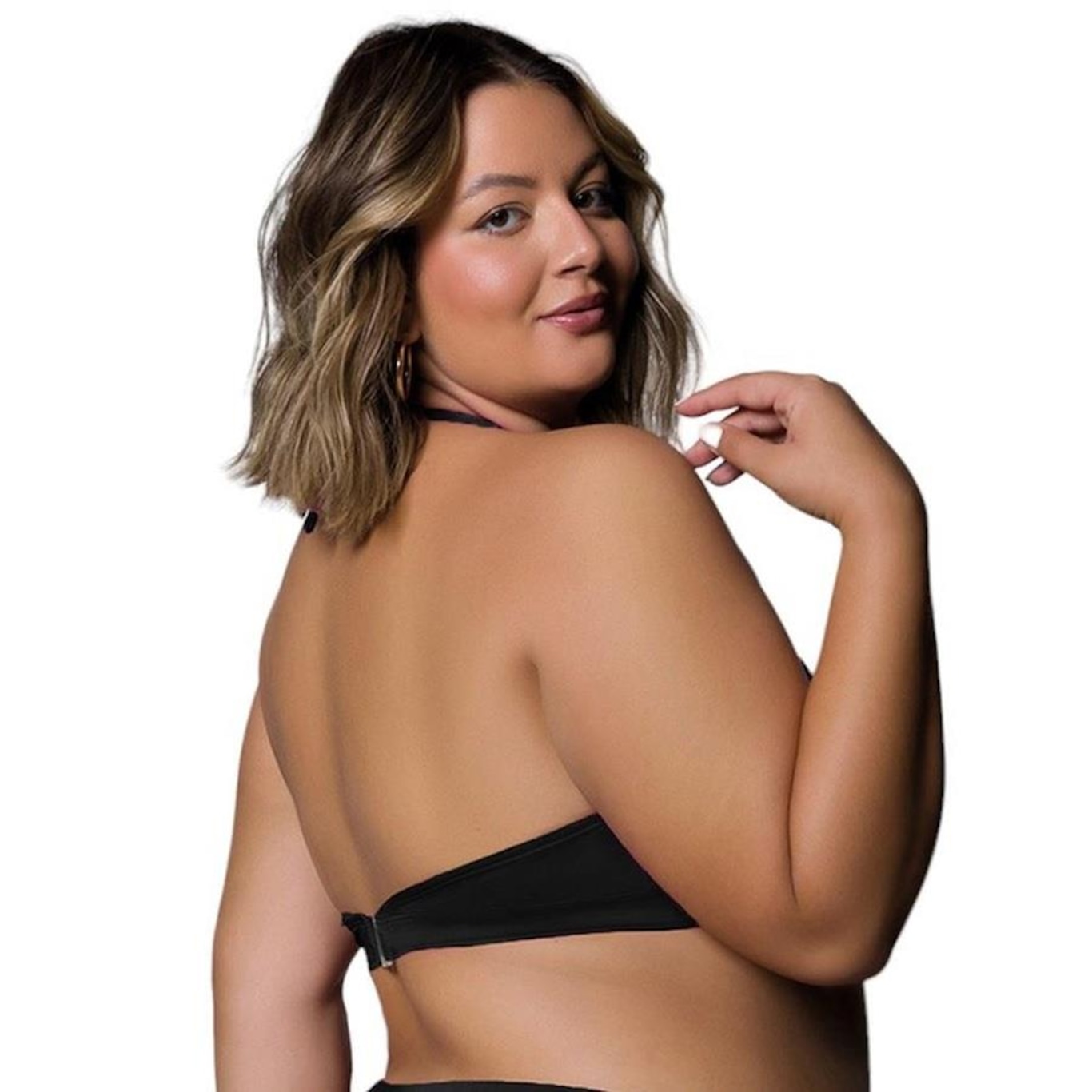 Top Biquíni Selene Frente Única Plus Size - Feminino - Foto 2