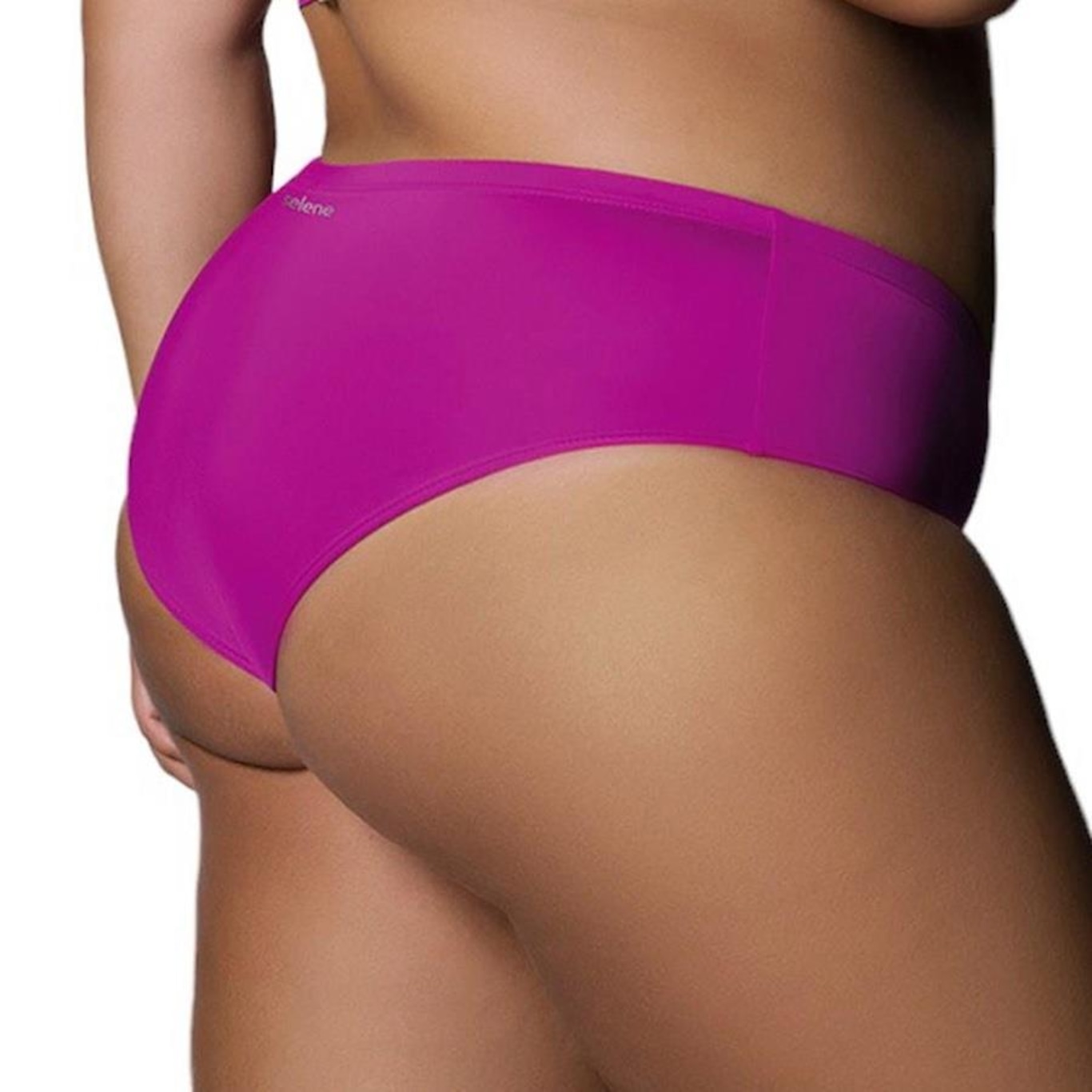 Calcinha Biquíni Selene Frente Única Plus Size - Adulto - Foto 2