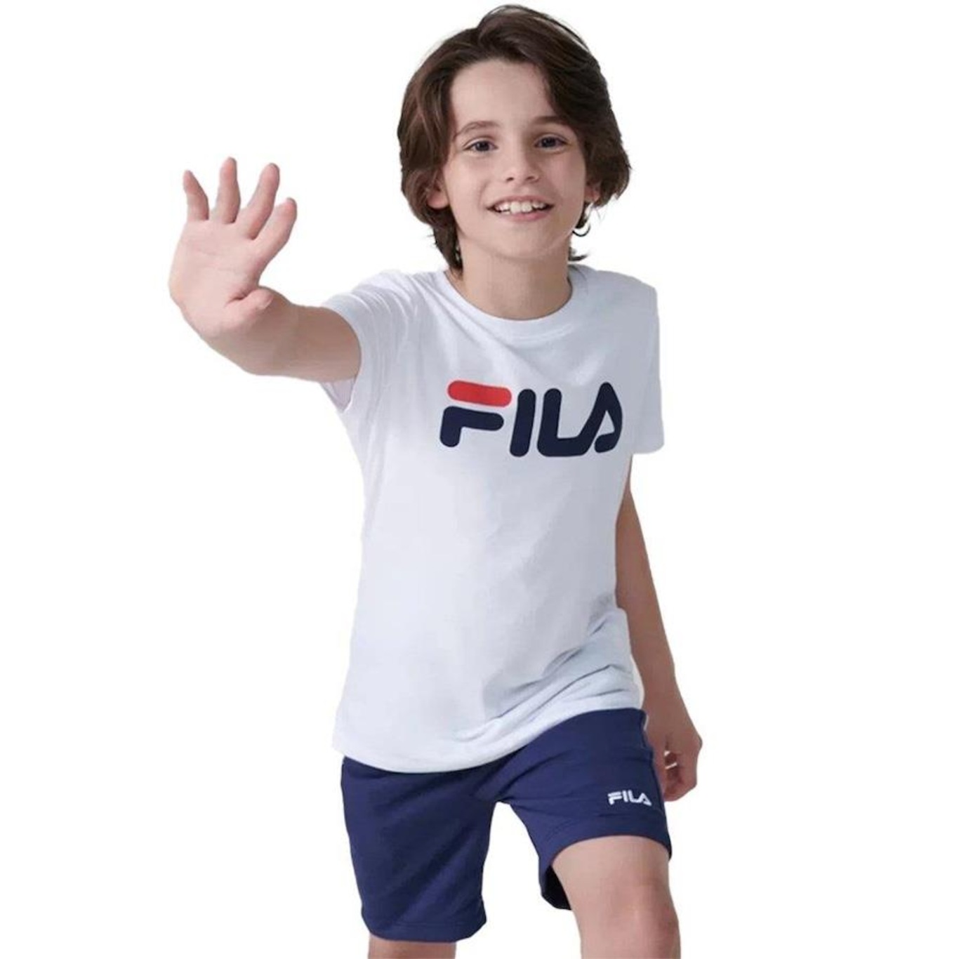 Camiseta Fila Letter Premium - Infantil