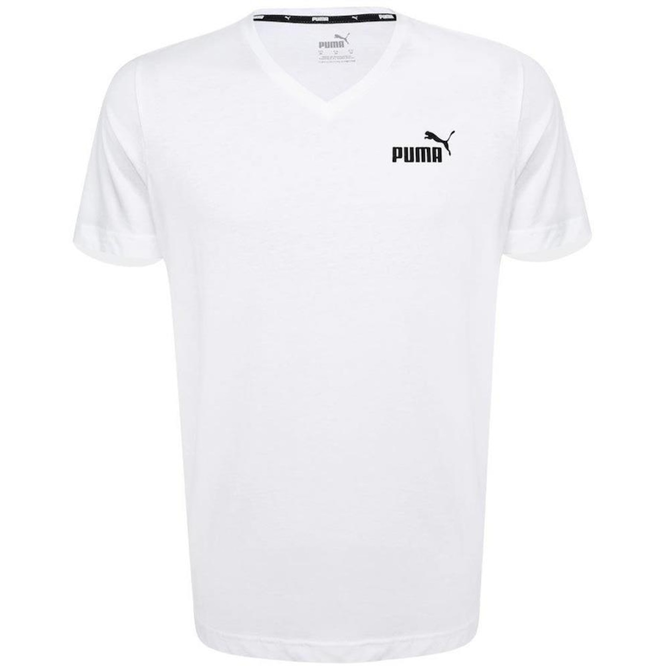 Camiseta Puma Ess V Neck Tee - Masculina - Foto 1