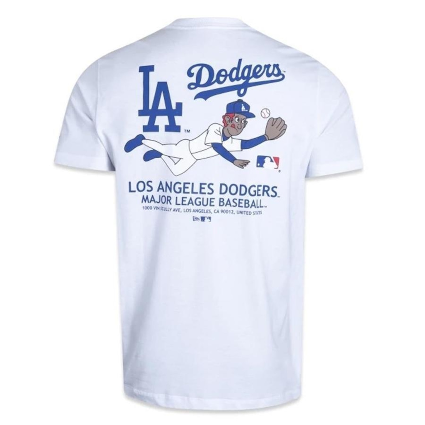 Camiseta New Era Los Angeles Dodgers All Building - Masculina - Foto 2