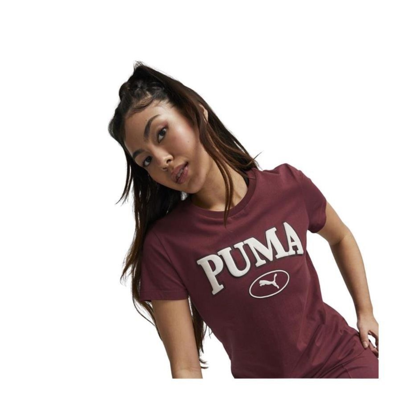 Camiseta Puma Squad Graphic Tee - Feminina - Foto 3