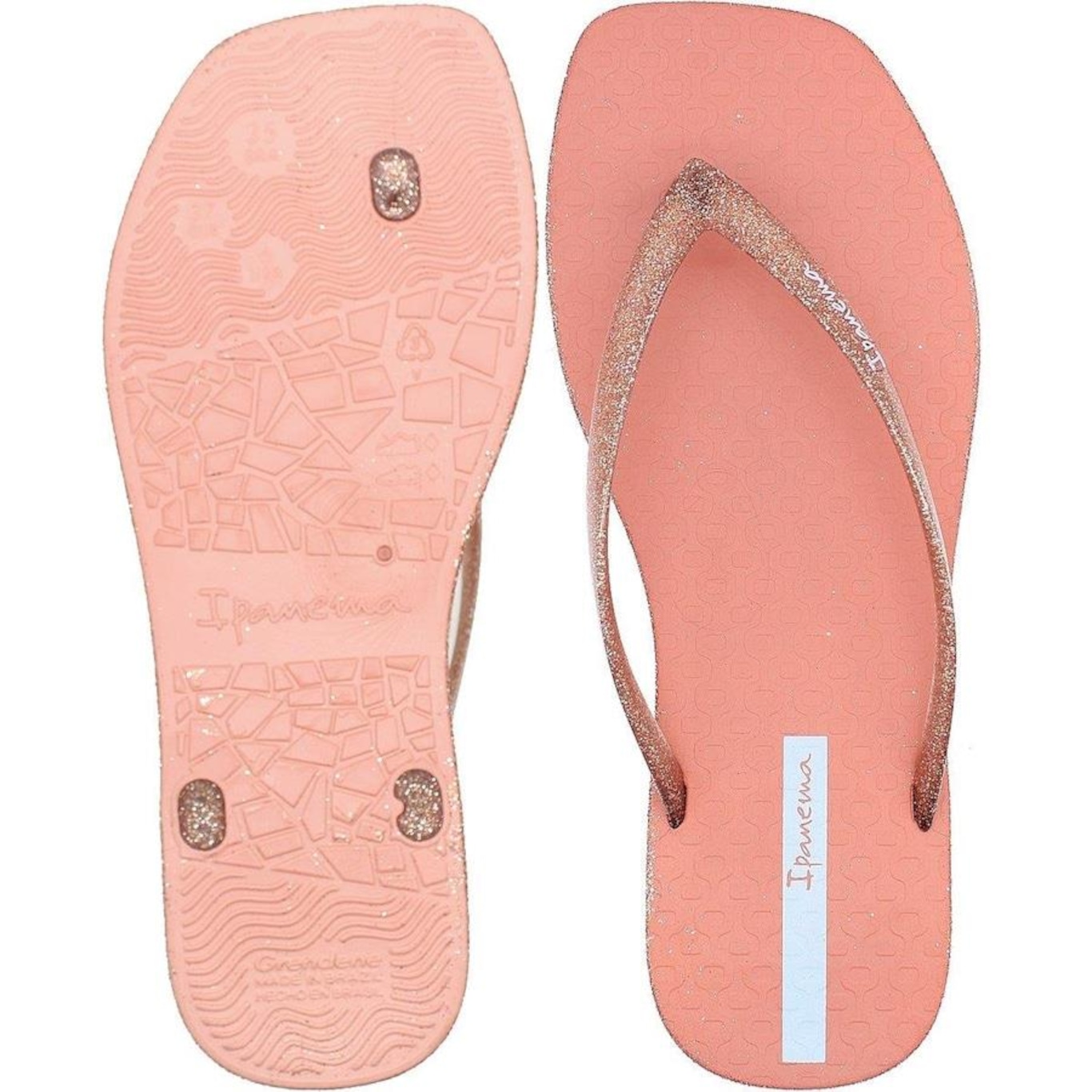 Chinelo Ipanema Edge Maxi Glow Quadrate - Feminino - Foto 3