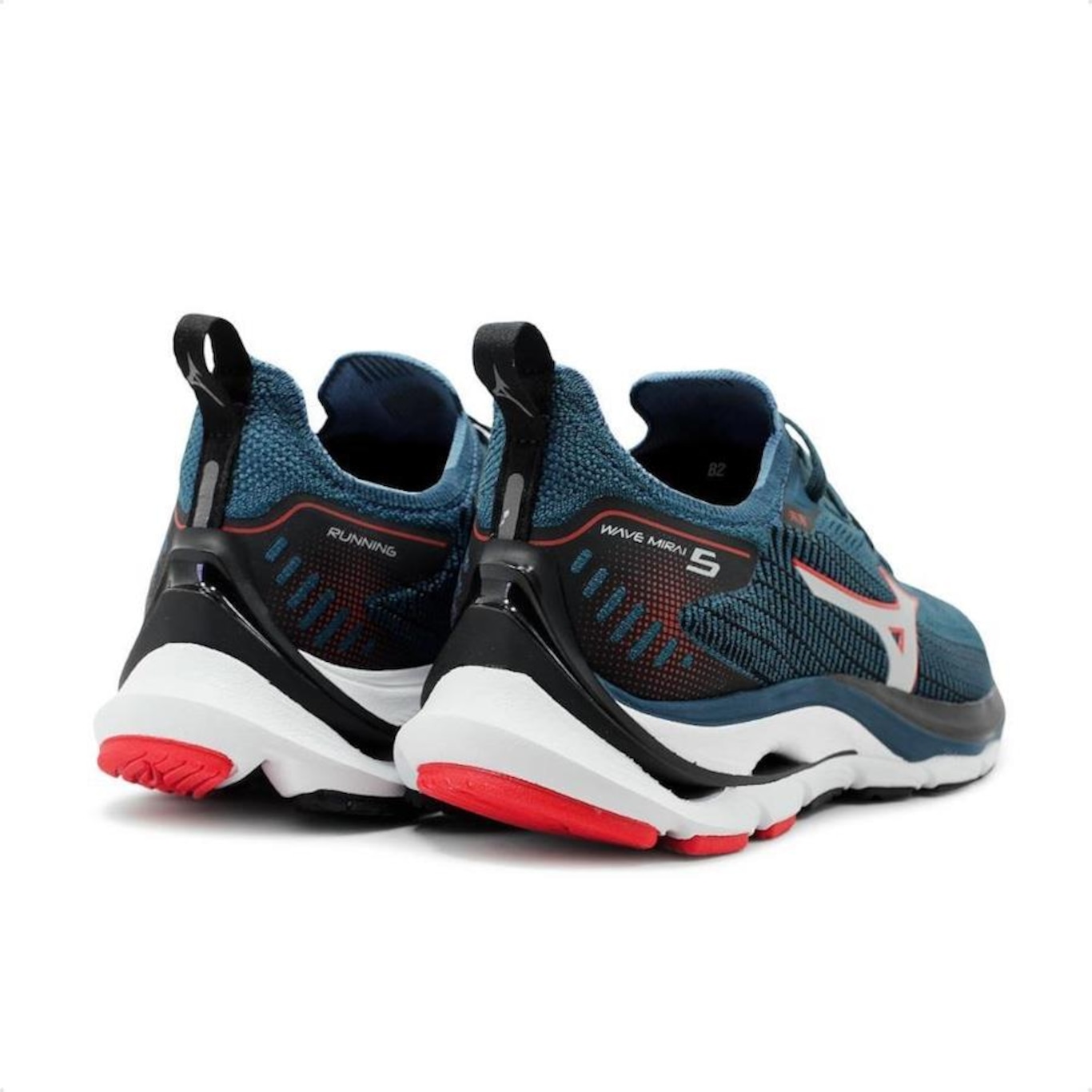 Tênis Mizuno Wave Mirai 5 + 3 Pares de Meias - Masculino - Foto 3