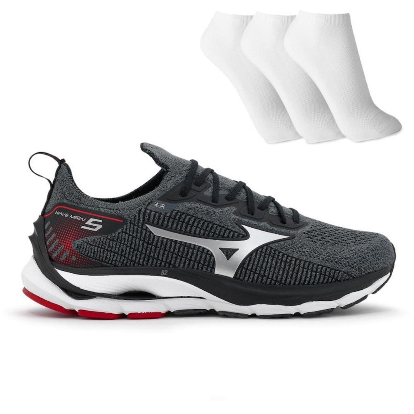 Mizuno mirai hot sale cinza