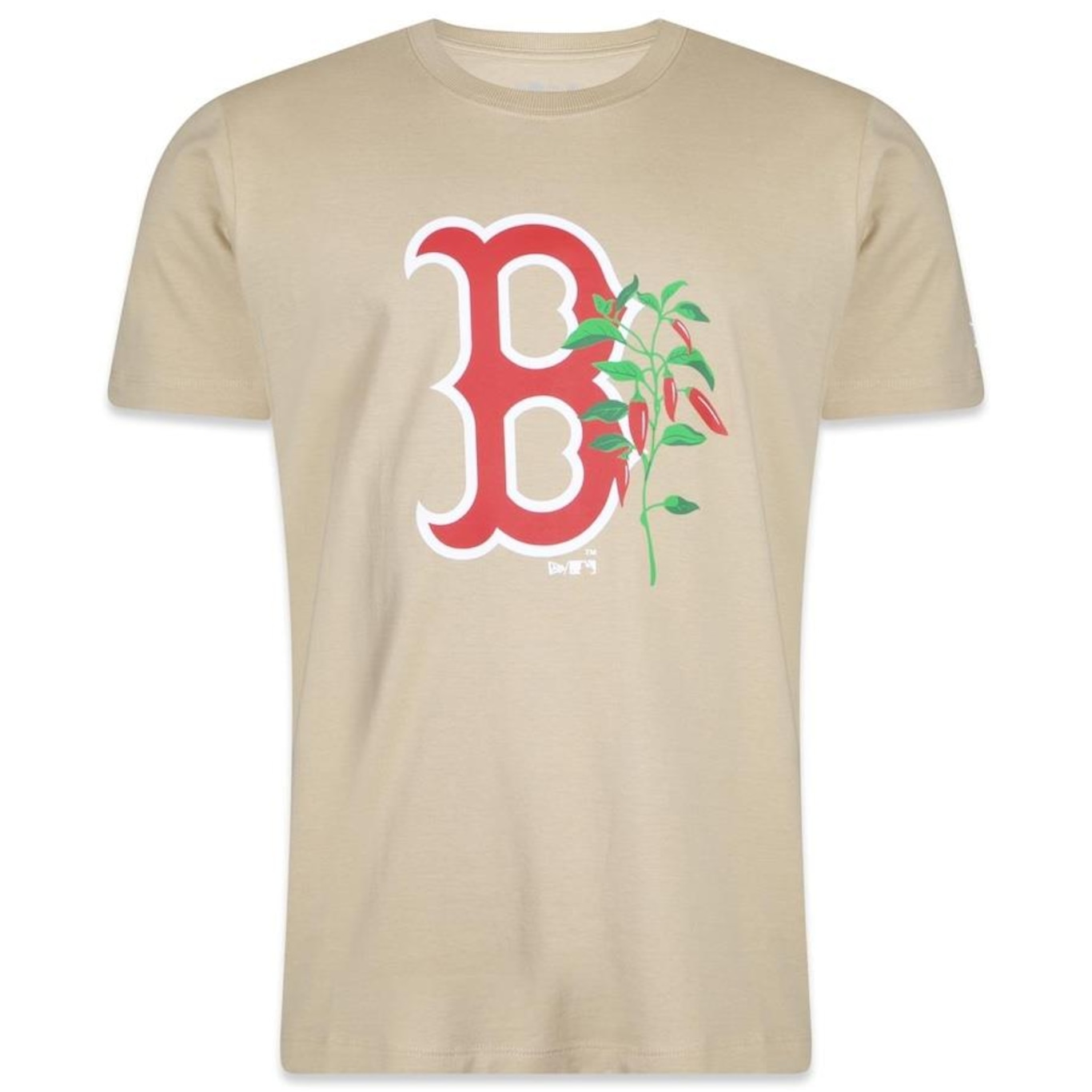 Camiseta New Era Mlb Boston Red Sox Rooted Nature - Masculina - Foto 1