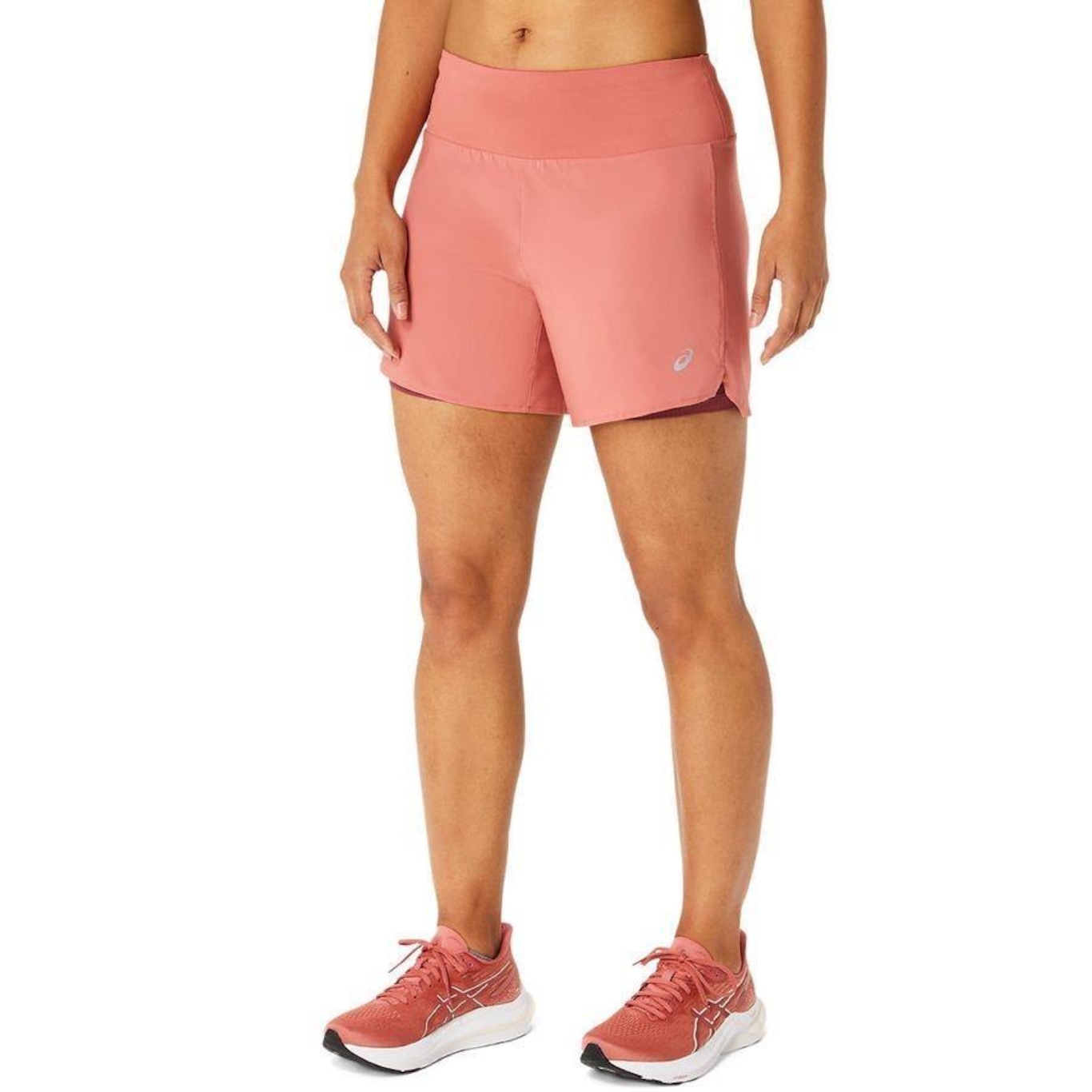 Shorts Asics Road - Feminino - Foto 3