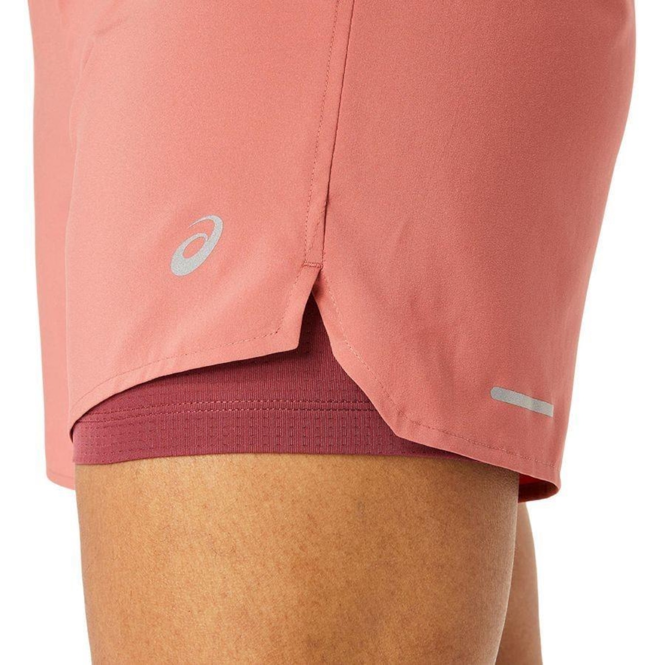 Shorts Asics Road - Feminino - Foto 4