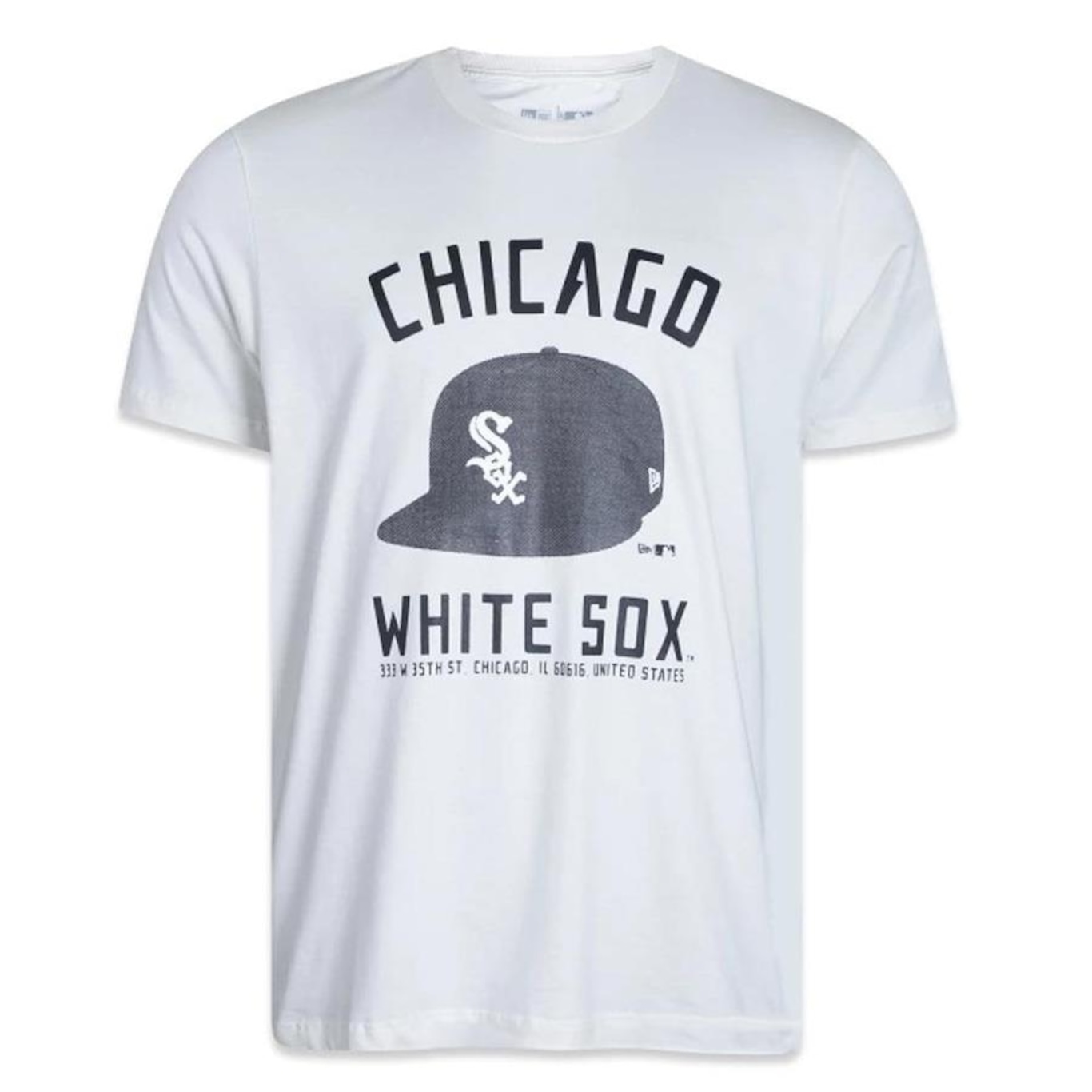 Camiseta do Chicago White Sox New Era MLB Building - Foto 1