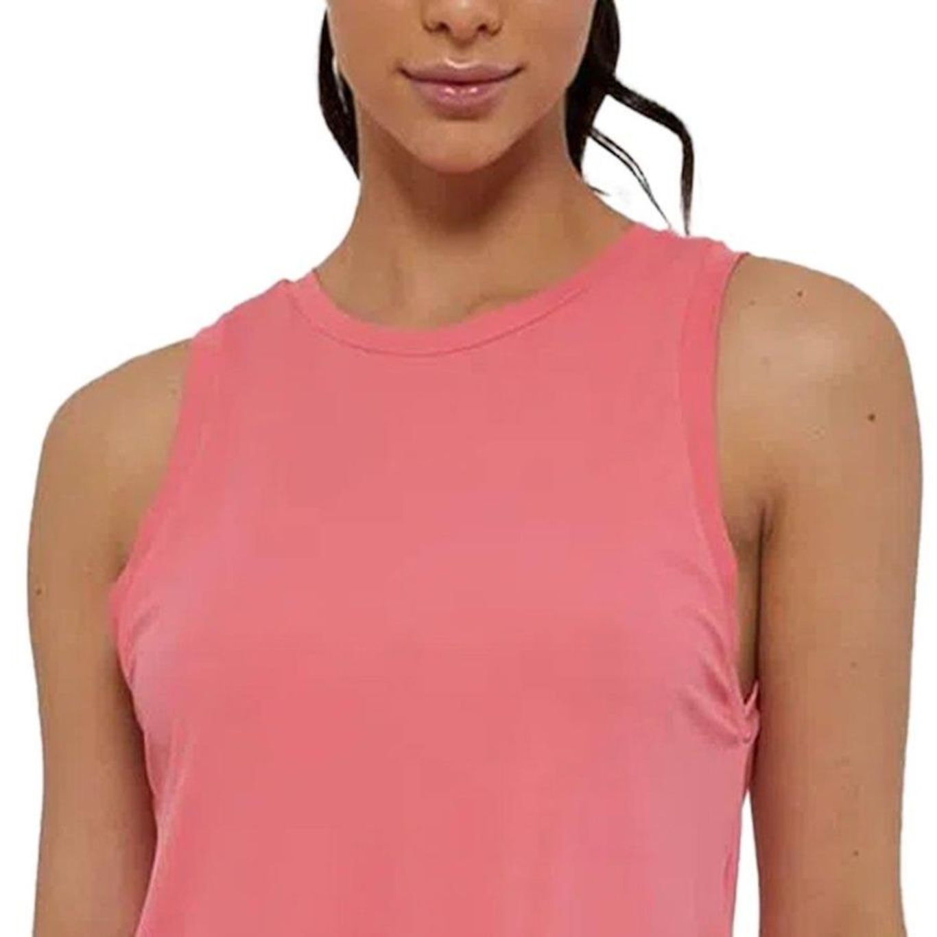 Camiseta Regata Alto Giro Back Fit - Feminina - Foto 3