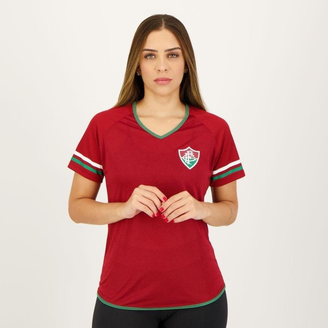 Camisa do Flumimemse Braziline Math - Feminina - Foto 1