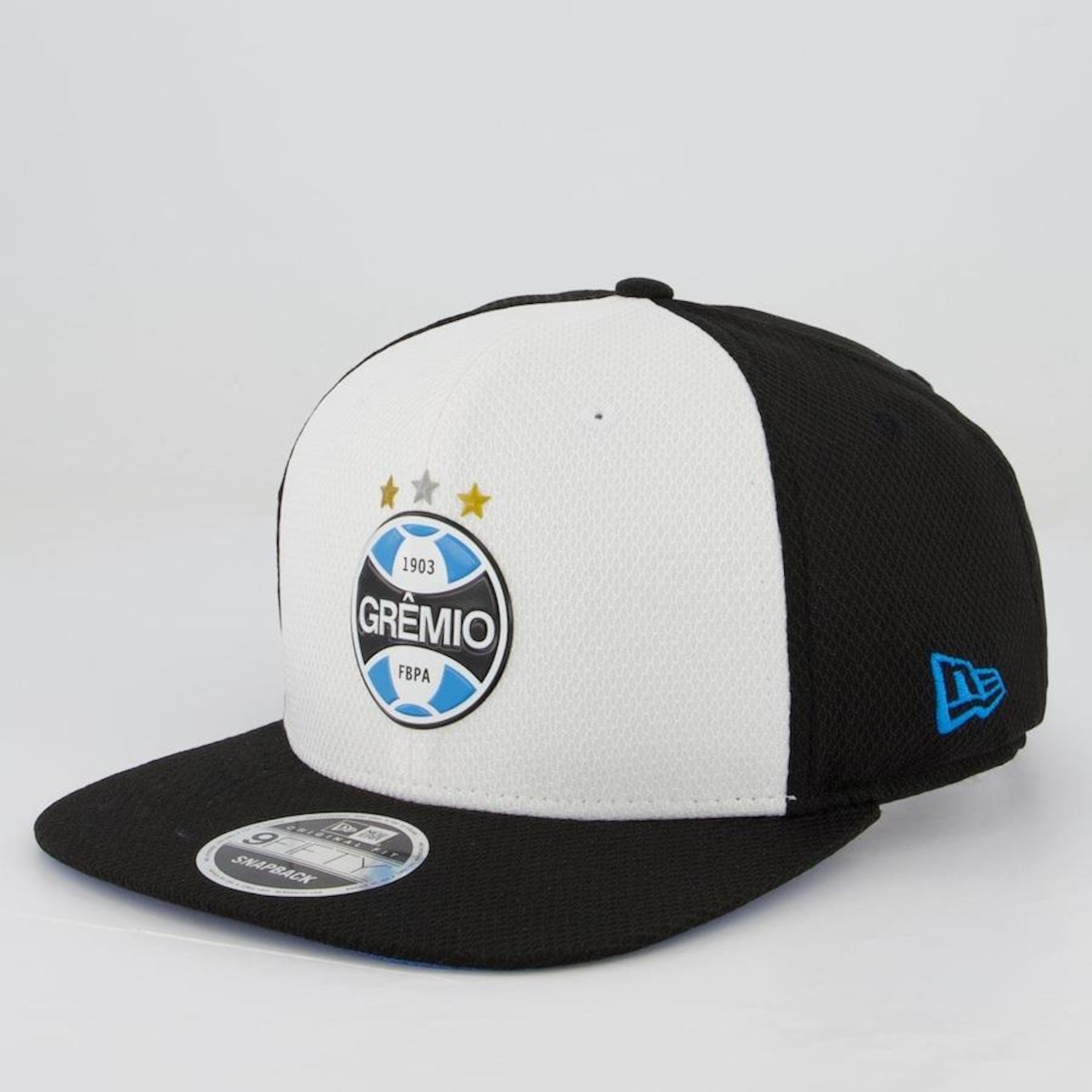 Boné Aba Reta do Grêmio New Era Diamond 950 - Snapback - Adulto - Foto 1