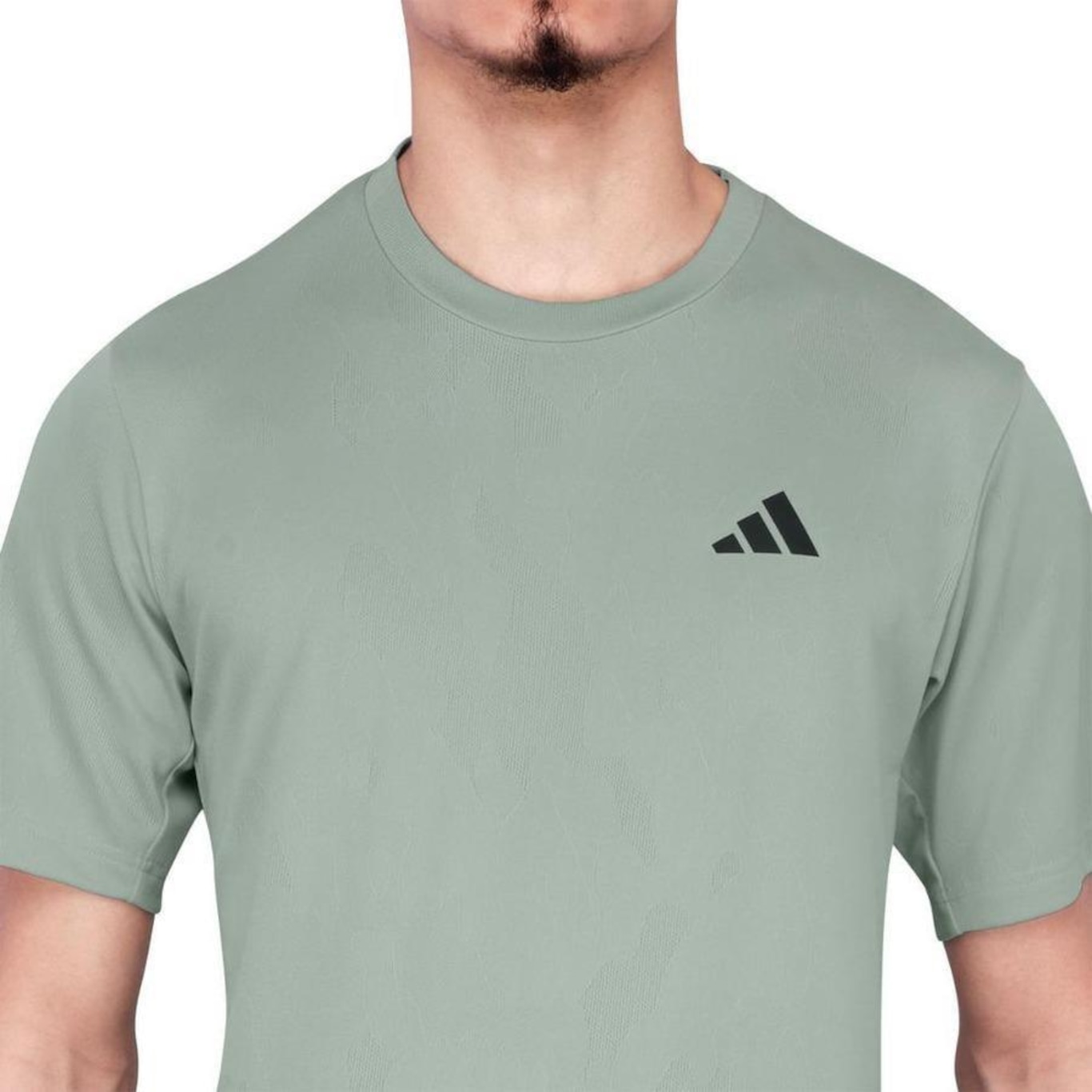 Camiseta adidas Train Essentials Seasonal Camo Esado - Foto 2