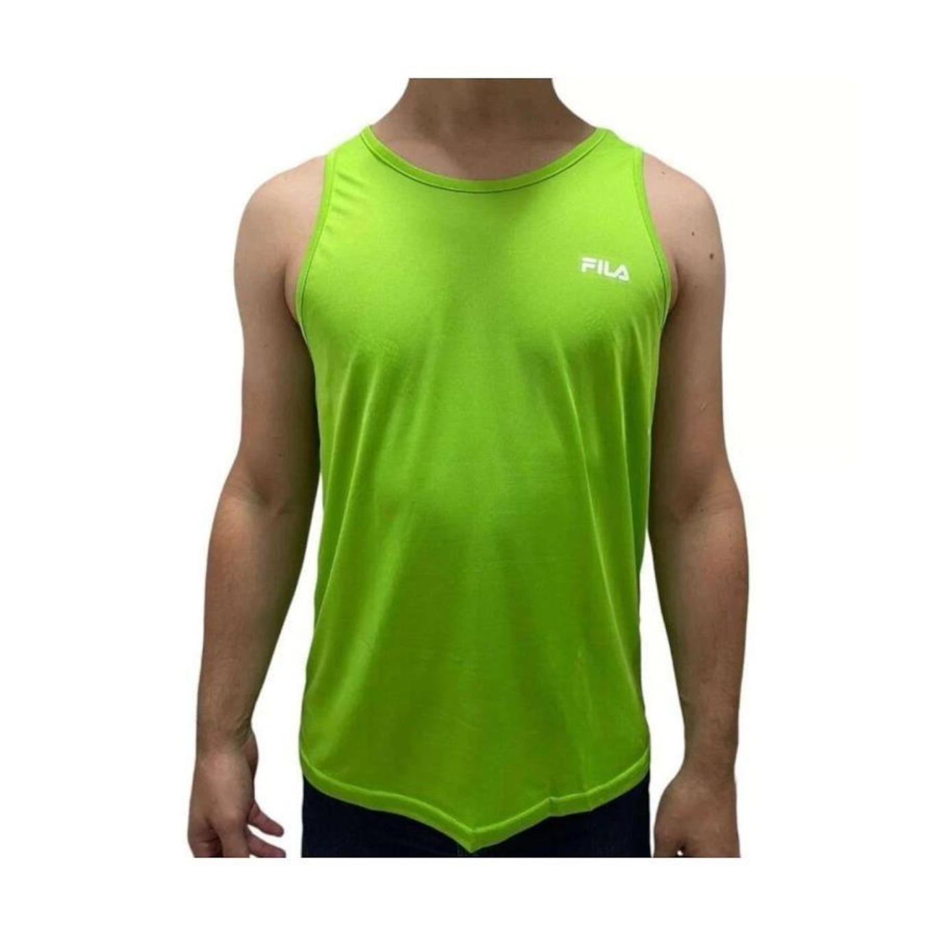 Camiseta Regata Fila Basic Sports Polygin - Masculina - Foto 1